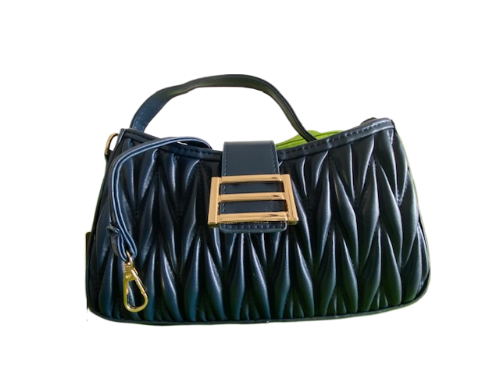 MCJ9.LBa-fotor-bg-remover-20251015214749 Ladies bag ref MCJ9.LB, Blue, Brown - Image 1